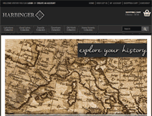 Tablet Screenshot of harbingerlaser.com